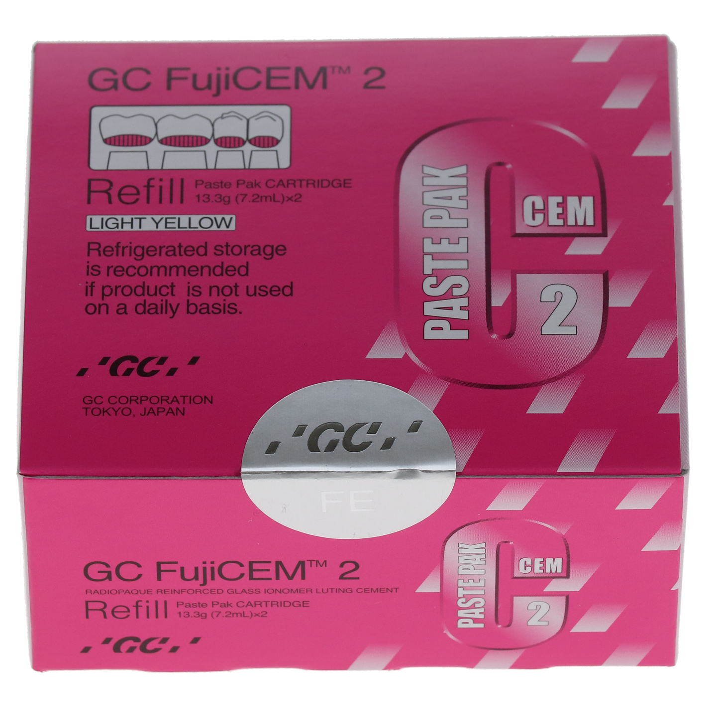 FujiCEM 2 Paste Pak Refill - Automix Compatible - Light Yellow (Copy)