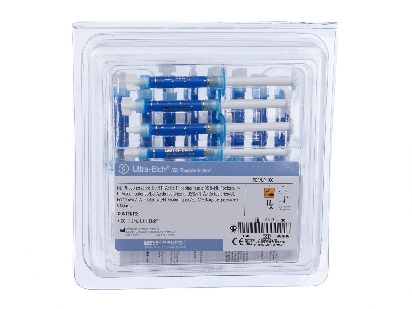 Ultra-Etch 35% P.A. Gel 1.2ml Syringes 20 Pack