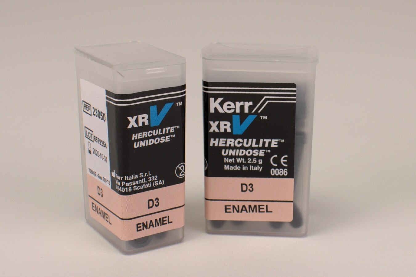 XRV Herculite Unidose Enamel Compules - 20 Pack - D3