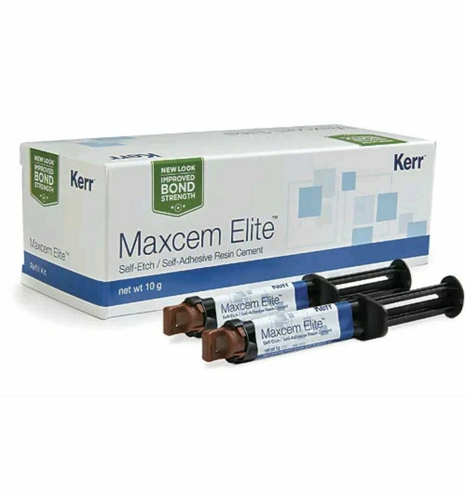 Maxcem Elite Self-Etch/Self-Adhesive Resin Cement White 33873