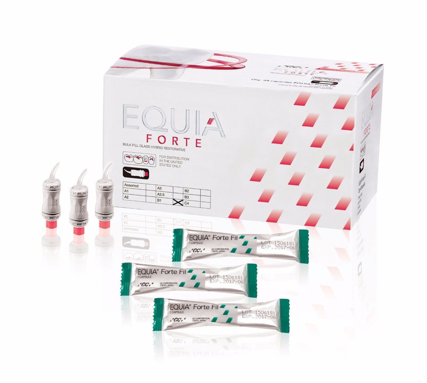 EQUIA Forte Fil Bulk Hybrid Capsules - A2 - 50 Pack