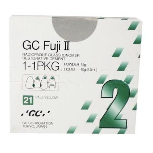 Fuji II Restorative Cement 1 - 1 Pkg Kit - Pale Yellow