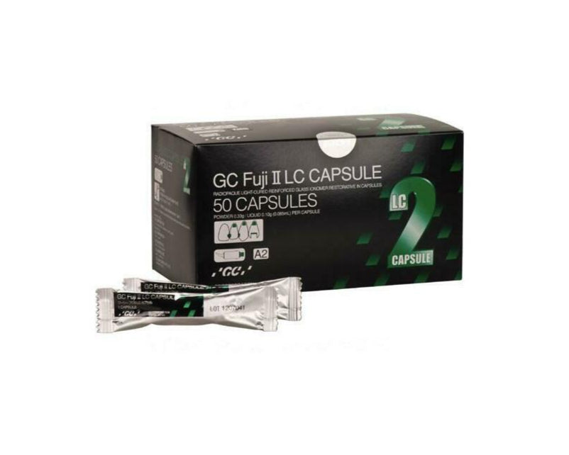 Fuji II Glass Ionomer Restorative Capsules A2 50/Box