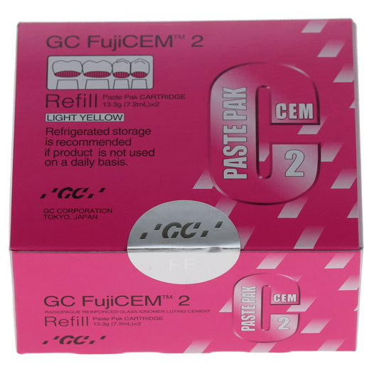FujiCEM 2 Paste Pak Refill - Automix Compatible - Light Yellow