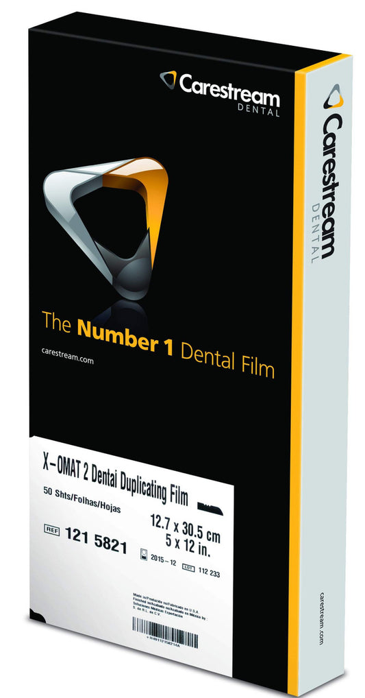 X-OMAT 2 Duplicating Film 12.7cm x 30.5cm 50/Bx 121 5821