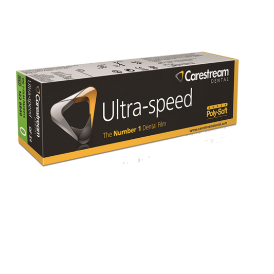 DF-54 Ultra-Speed PolySoft X-Ray Film #0 100/Box