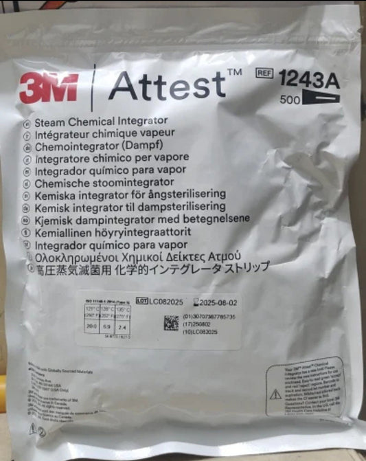 Attest Steam Chemical Integrator 500 Pack