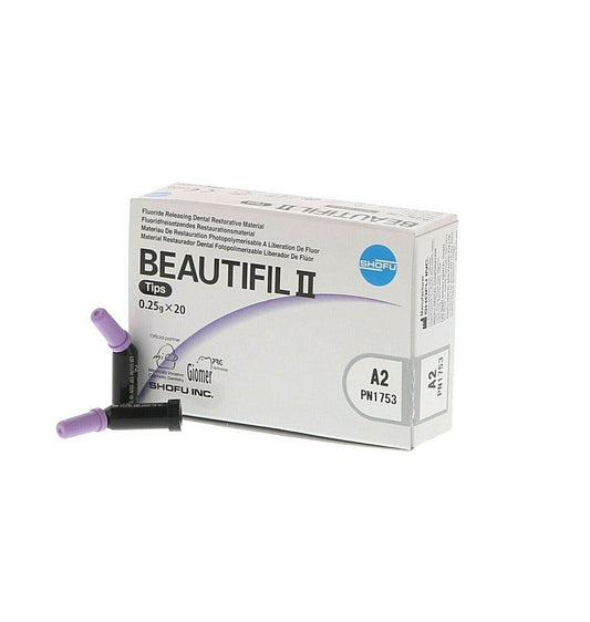 Beautifil II Fluoride Releasing Restorative Tips 20/Pack A2