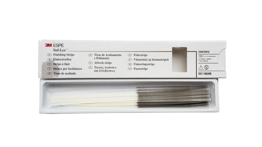 Sof-Lex Finishing Strips 7" x 5/64" 100 Pack