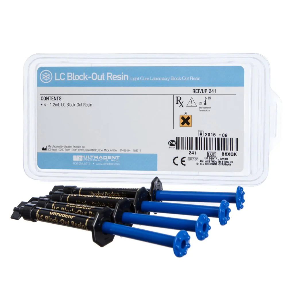 LC Block-Out Resin - 4 x 1.2ml Syringes 241