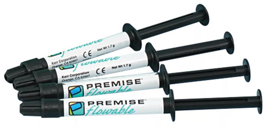 Premise Flowable Trimodal Composite 4 Pack Syringes A3