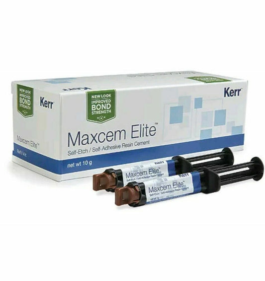 Maxcem Elite Self-Etch/Self-Adhesive Resin Cement White 33873