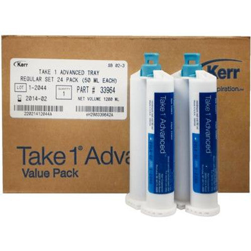 Take 1 Advanced Tray Regular Set Impression Material Value Pack