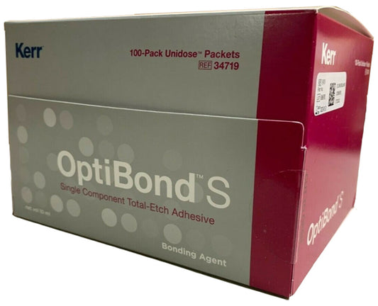 OptiBond S Single Total-Etch Adhesive Unidose 100 Pack