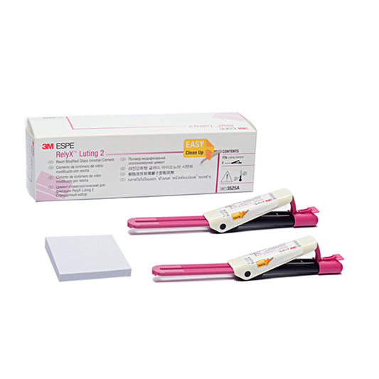 RelyX Luting 2 Resin Modified Glass Ionomer Cement Clickers (2 x 11g)
