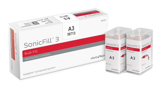 SonicFill 3 Bulk Fill Nanohybrid Composite Unidose A3