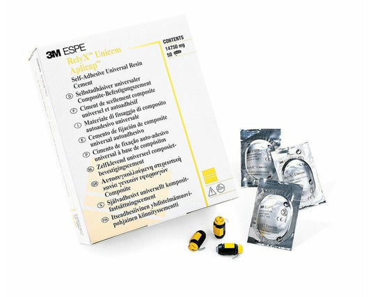 RelyX Unicem Self-Adhesive Cement Aplicaps Translucent 50 Pack