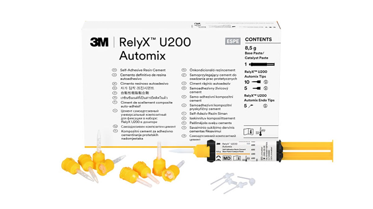 RelyX U200 Automix Self-Adhesive Resin Cement Syringe: Translucent