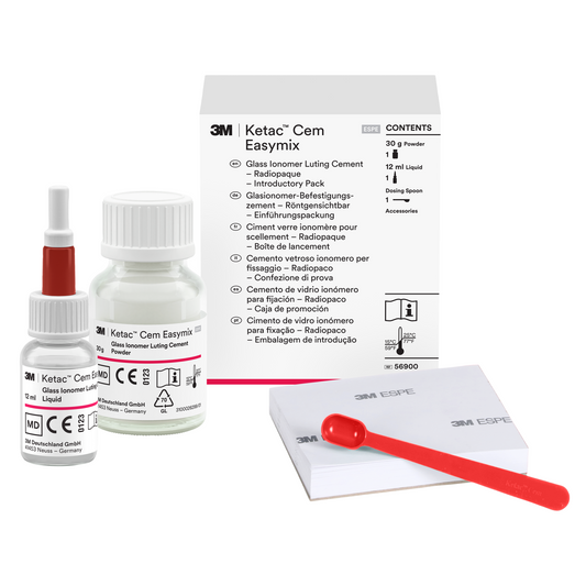 Ketac Cem Easy Mix Glass Ionomer Luting Cement - Introductory Pack
