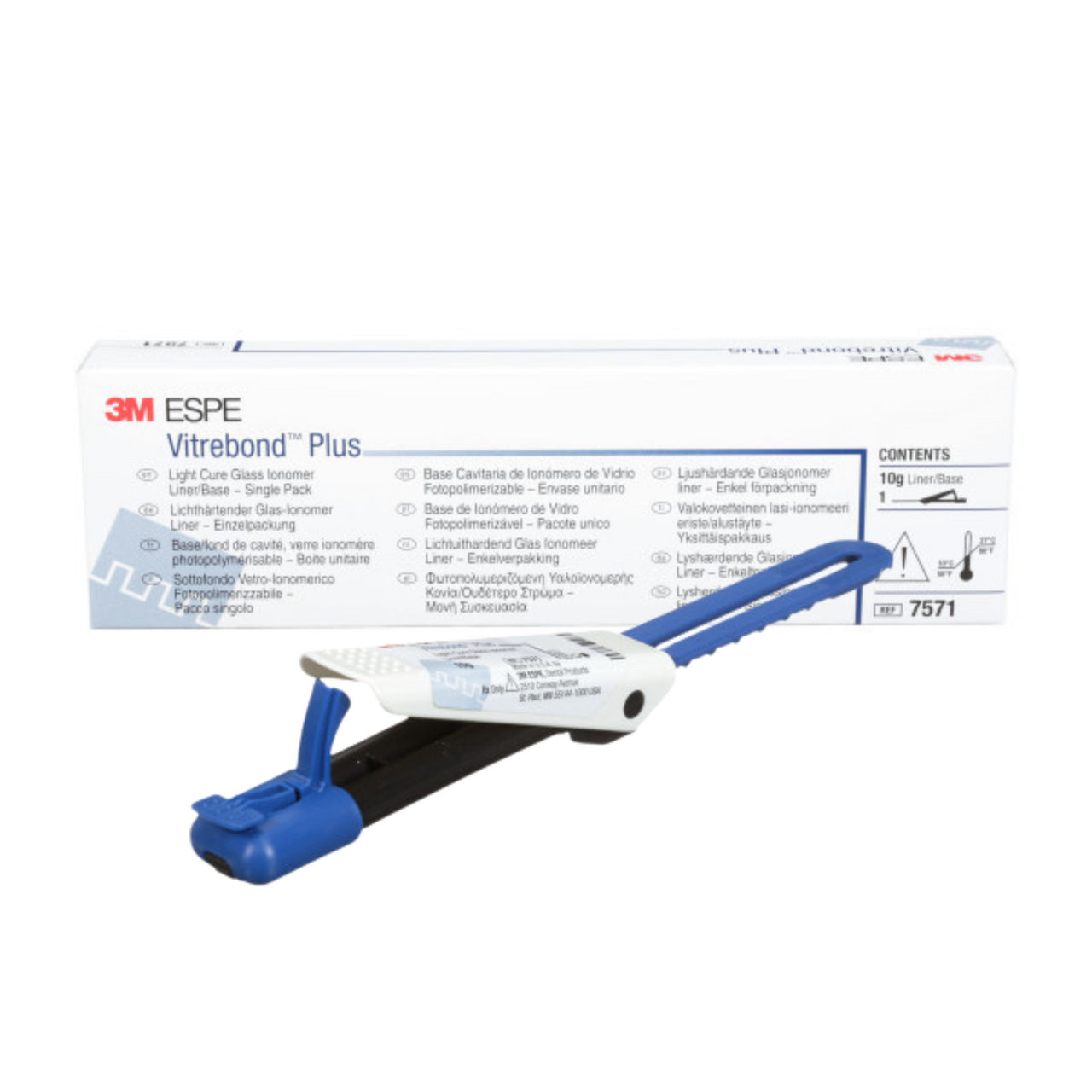 Vitrebond Plus Glass Ionomer Liner/Base Clicker - Single