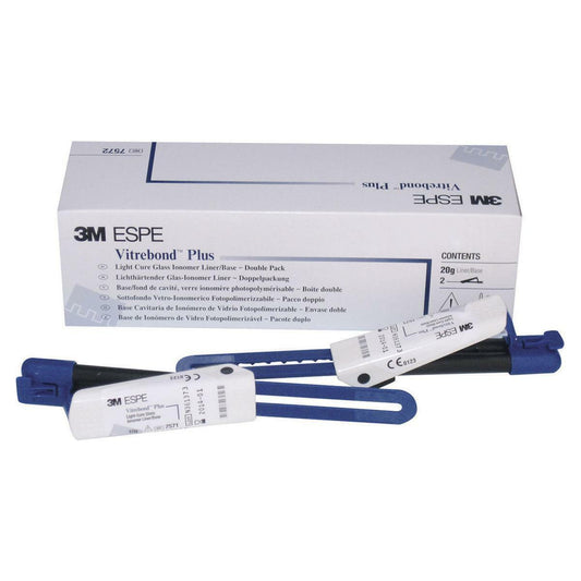 Vitrebond Plus Glass Ionomer Liner/Base Clicker - 2 Pack