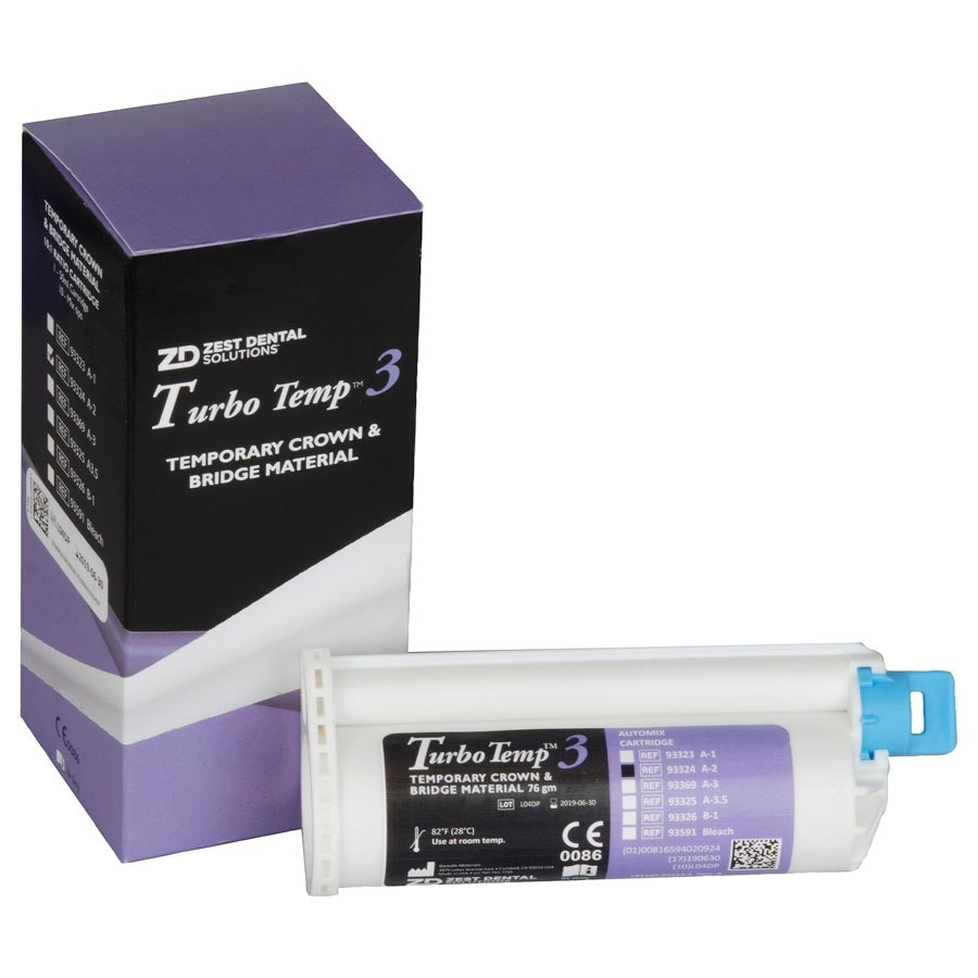 Turbo Temp 3 Temporary Crown & Bridge Material A3.5