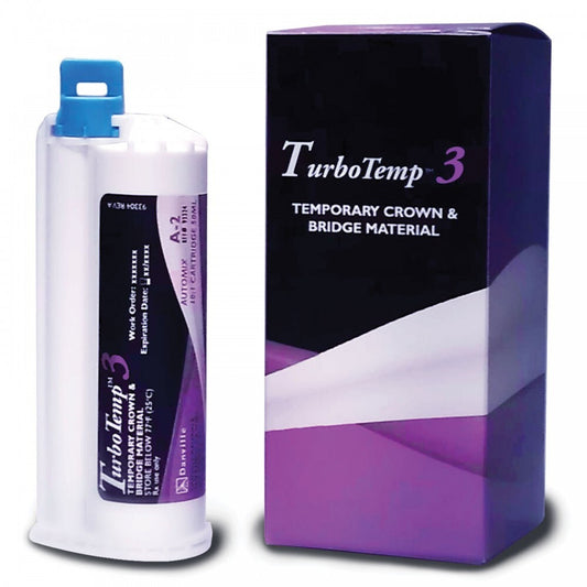 Turbo Temp 3 Temporary Crown & Bridge Material A3