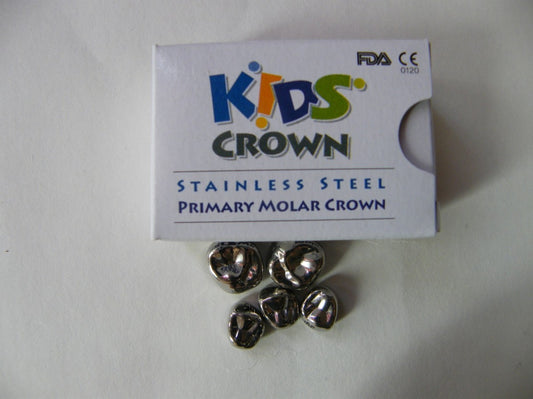 Kids Crowns - Stainless Steel - E Upper Right 7