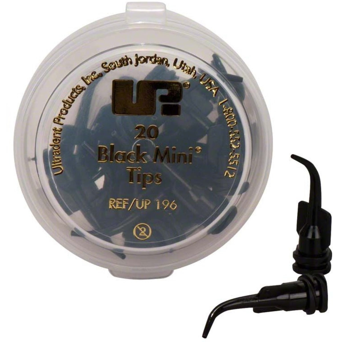 Black Mini Tips - 20 Pack (Ultradent)